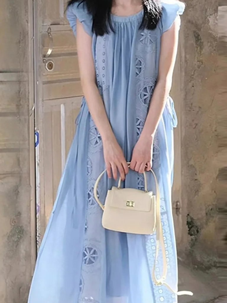 Liwisi Brand | French Style Embroidered Dress — image 4 of 4